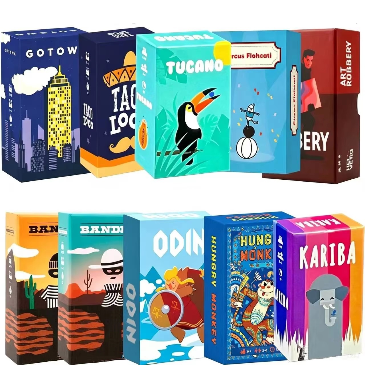 ホットボードゲーム トゥカノ |   カリバ |   アート - Board Game Catan のレビューと価格