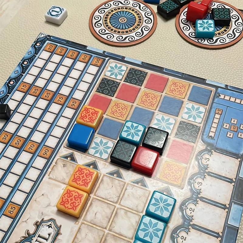 ボードゲーム タイル配置戦略ゲーム 美しいモザイクアート 子 - Strategy Board Game のレビューと価格