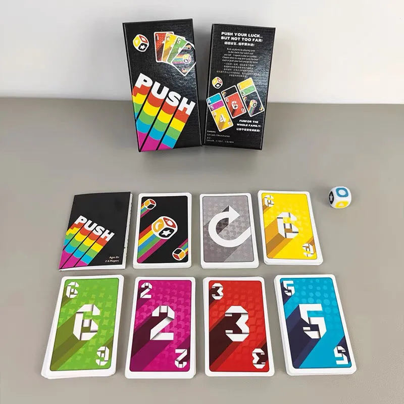 「プッシュカードゲーム」：大人も子供も楽しめる戦略ボードゲー - Strategy Board Game のレビューと価格
