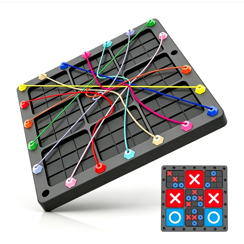 新商品：2 in 1の「Tic Tac Toe」ボードゲーム - Strategy Board Game のレビューと価格