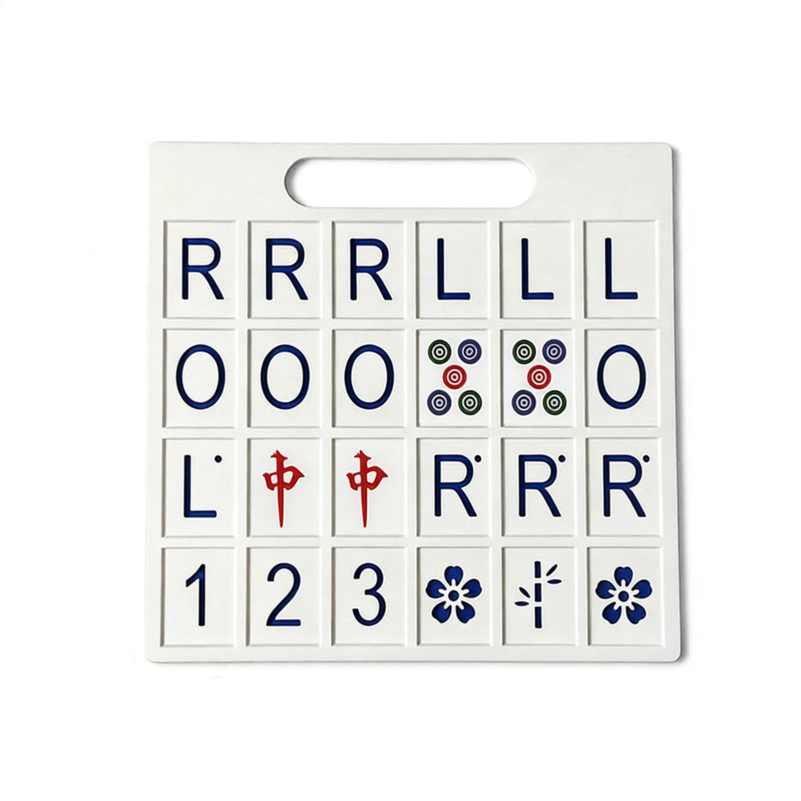 ソロ麻雀ボード 24 スロット ポータブル戦略ゲーム 麻雀戦 - Strategy Board Game のレビューと価格